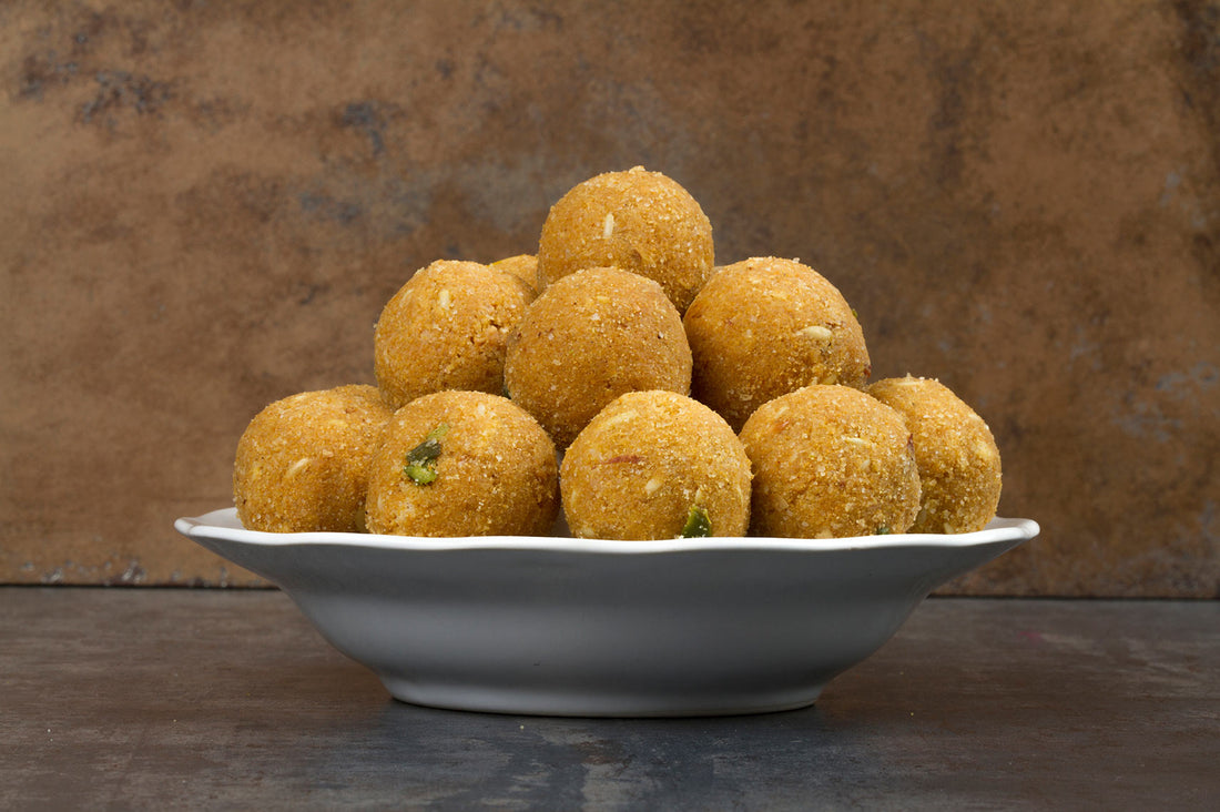 Besan Ghee Laddus