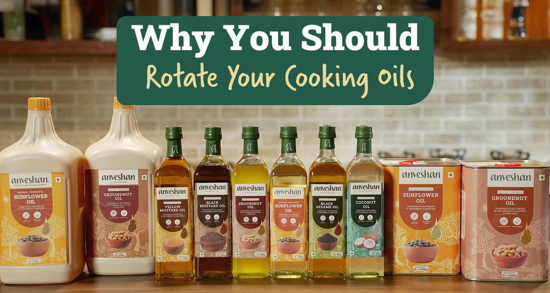 The Secret to a Healthier You? Rotate Your Cooking Oils!