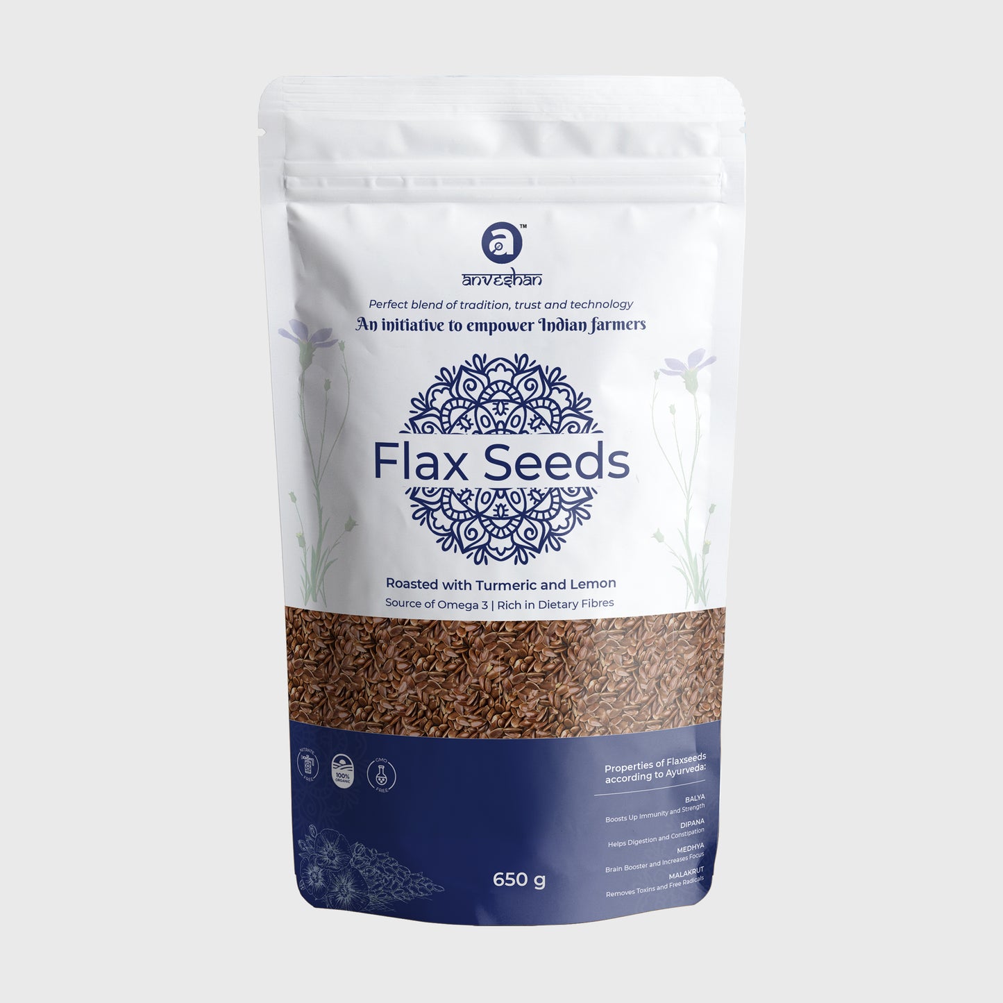 Roasted Flax Seeds