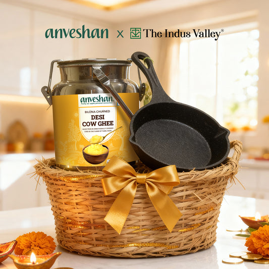 The Indus Valley CASTrong Cast Iron Fry Pan