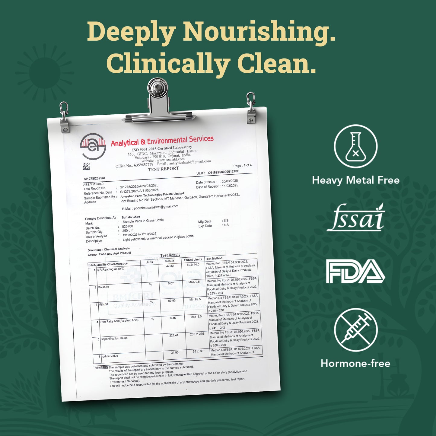 Bilona-Churned Desi Buffalo Ghee