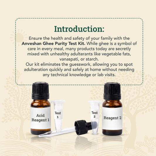 Ghee Adulteration Rapid Testing Kit