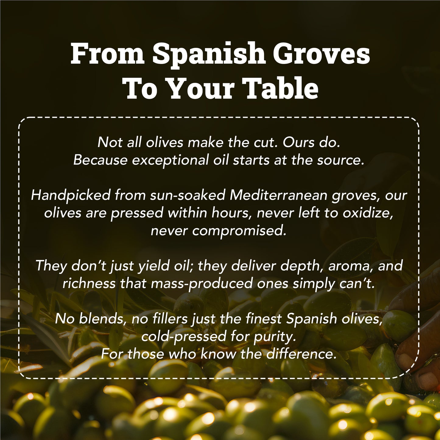 Extra Virgin Olive Oil