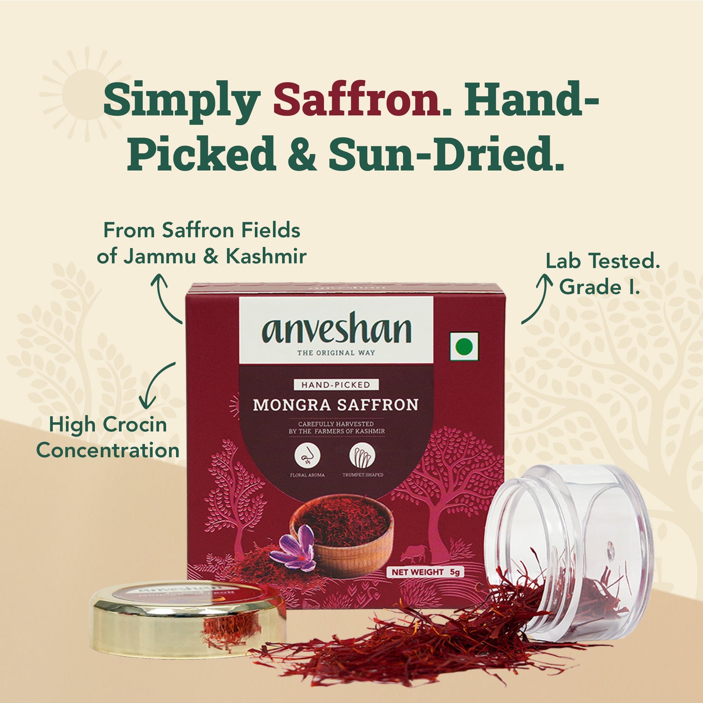 Kashmiri Mongra Saffron