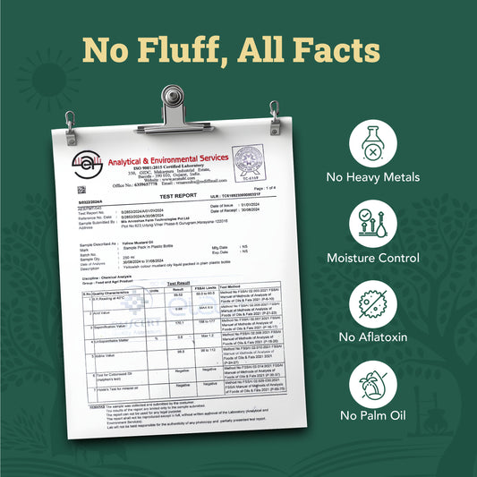 Wood-Pressed Yellow Mustard Oil