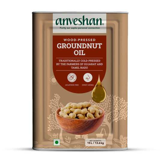 groundnut oil 15 litre tin container