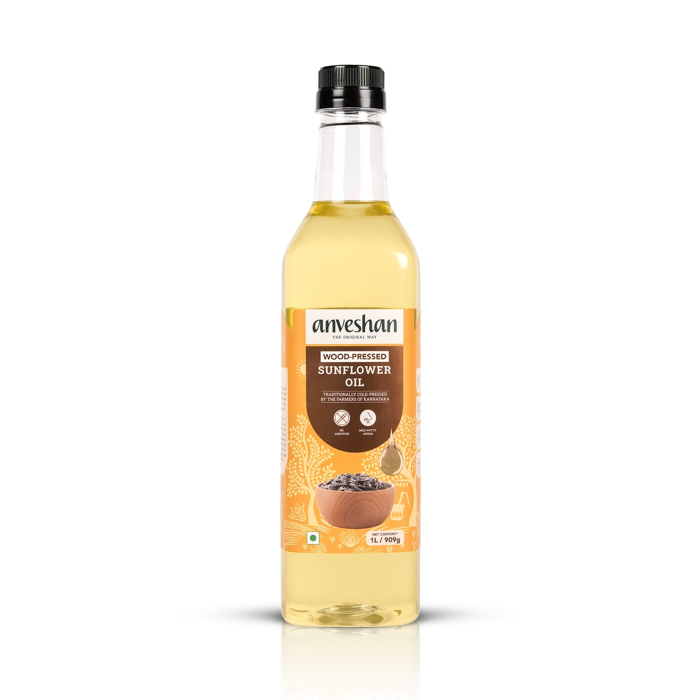 Wood-Pressed Sunflower Oil