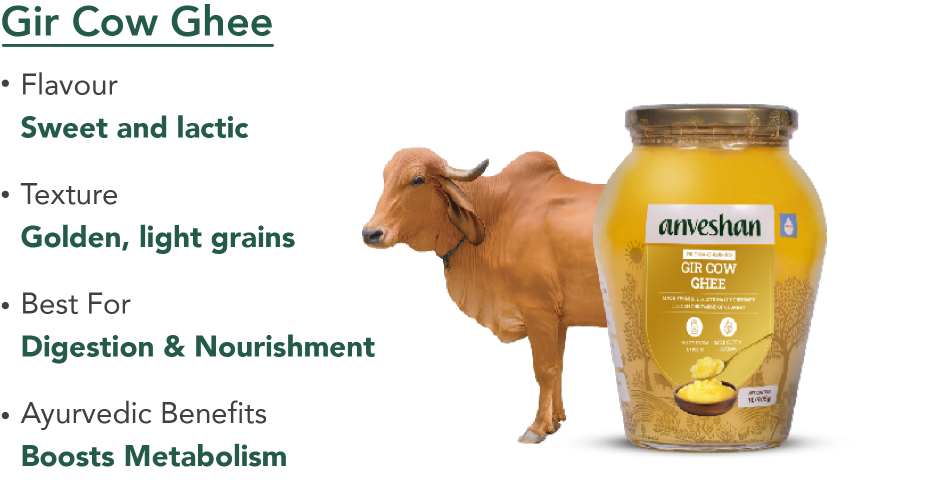 Ghee comparison image