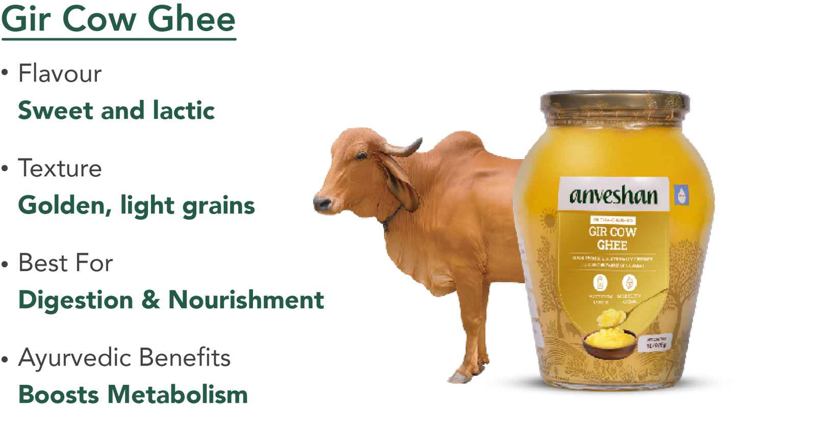 Ghee comparison image