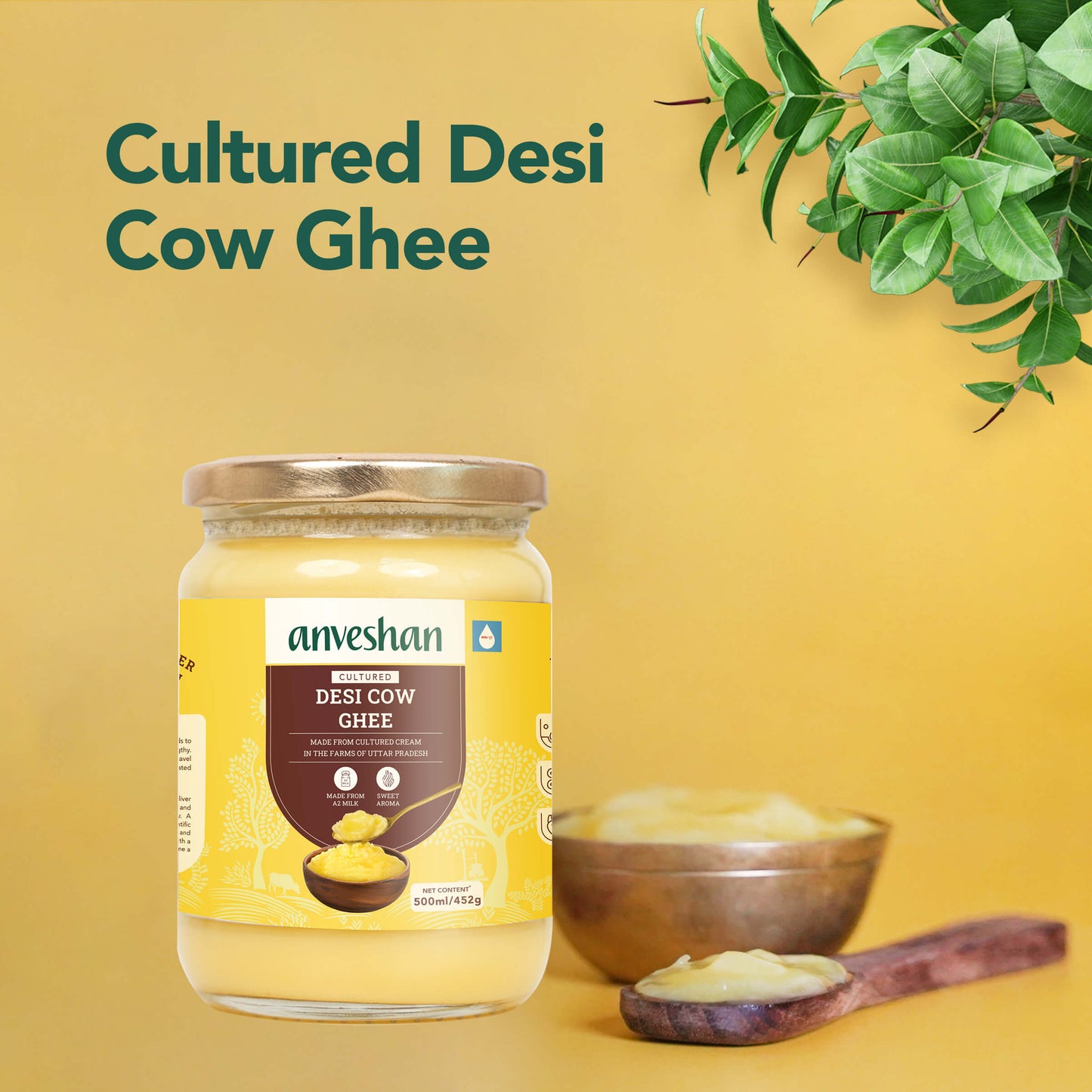 A2 Cultured Desi Cow Ghee