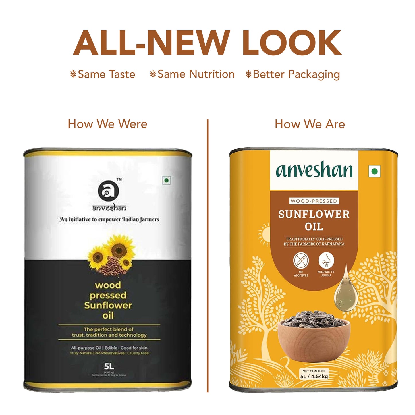 A2 Desi Cow Ghee & Sunflower Oil