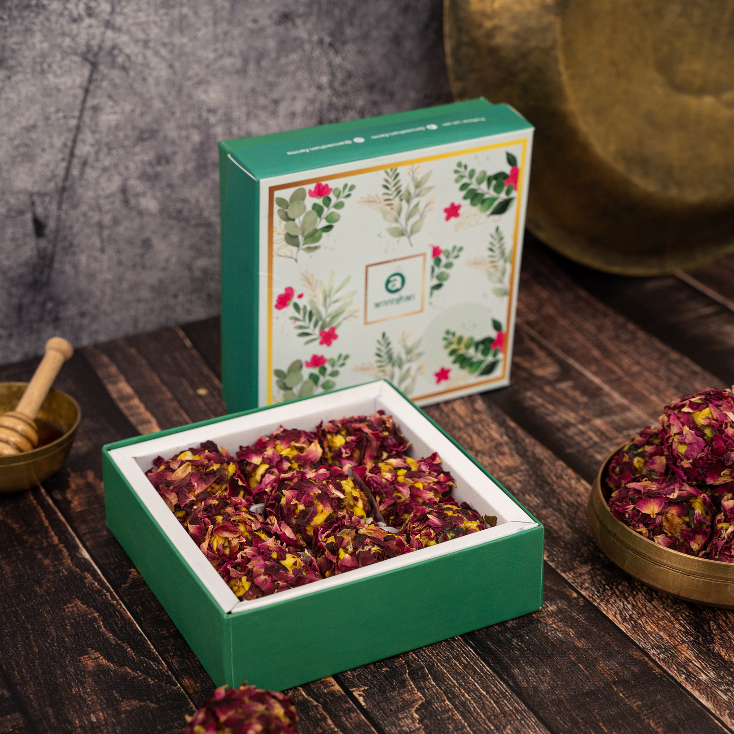 Rose Gulkand Laddoo