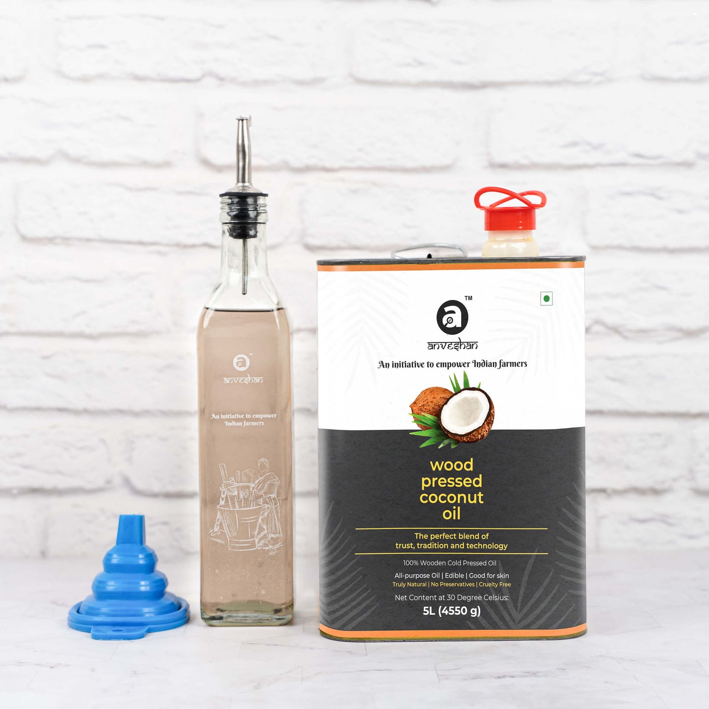 Wood Cold Pressed Coconut Oil
