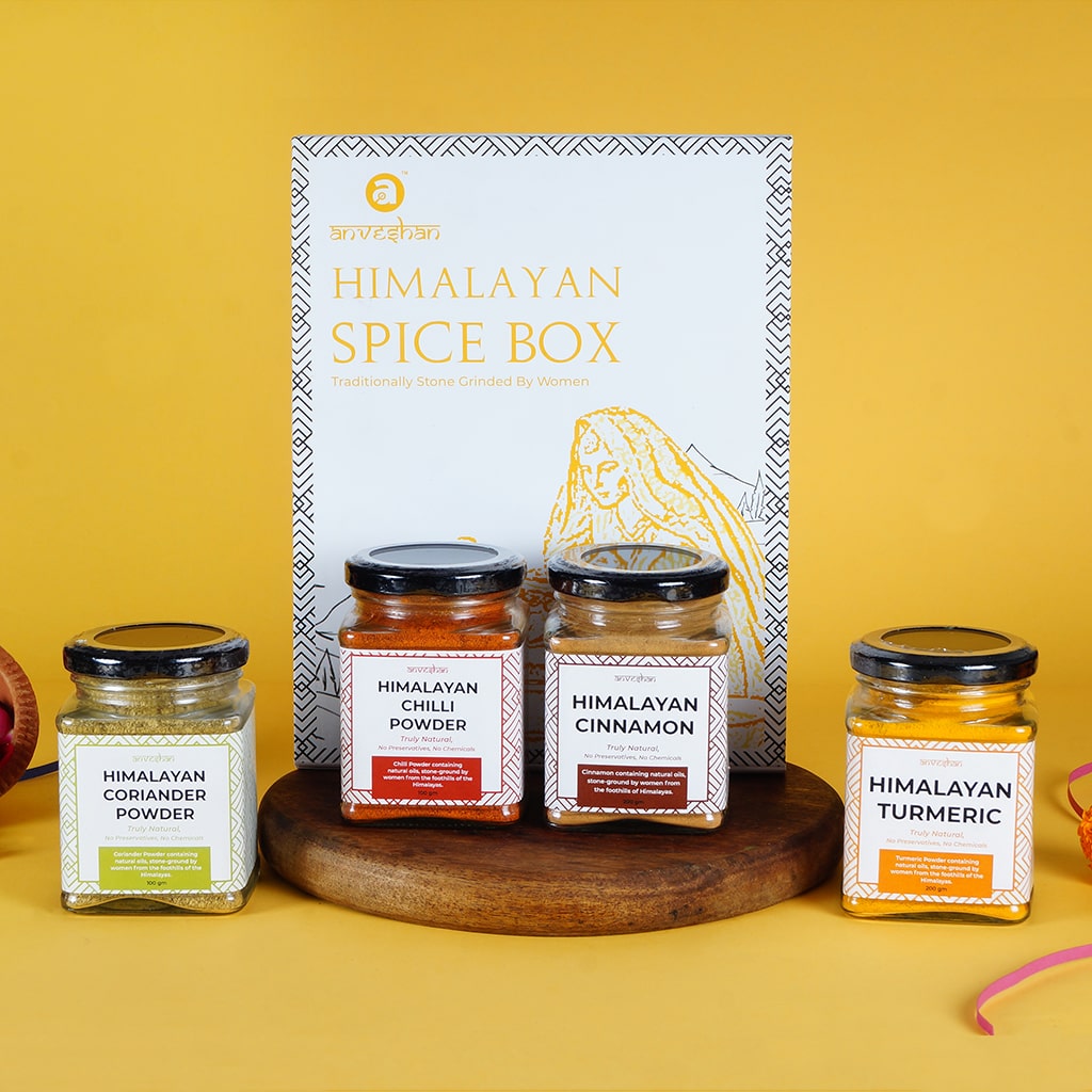 Himalayan Spice Gift Box - Anveshan