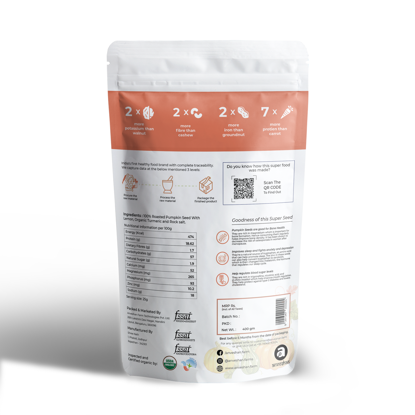 Organic Seeds Combo - Anveshan
