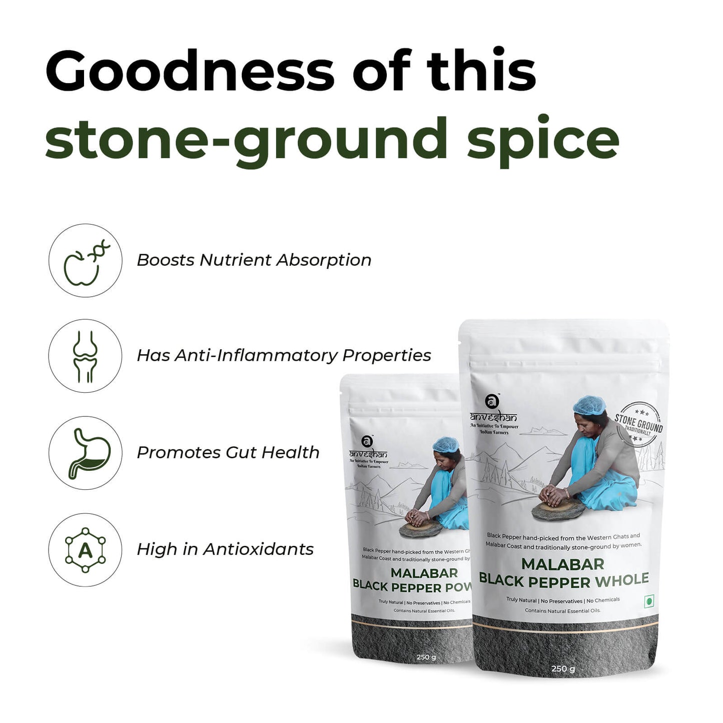 Malabar Black Pepper Whole