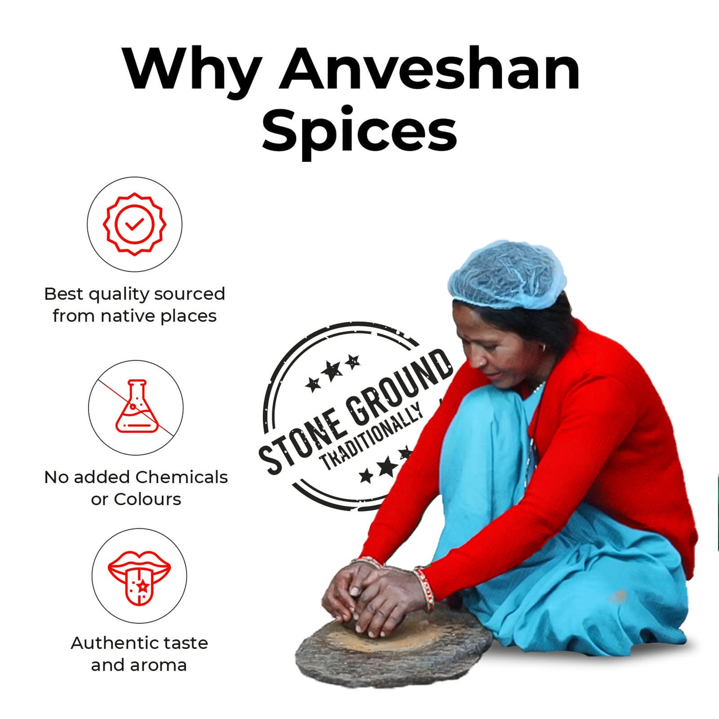 Stone-Ground Red Chilli Powder