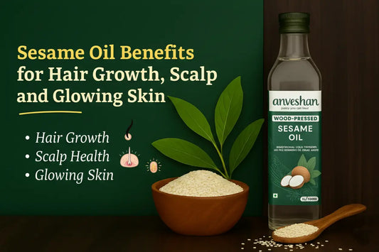 Sesame Oil Benefits for Hair Growth and glowing skin