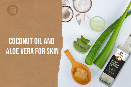 aloe vera and coconut oil for skin