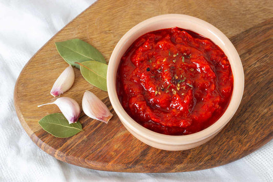 Tomato Chutney with Red Chilli Powder