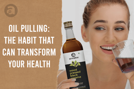 Oil Pulling with Sesame Oil