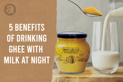 Benefits Of Drinking Ghee with milk