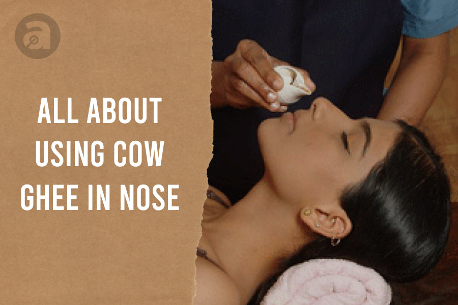 Cow Ghee in Nose