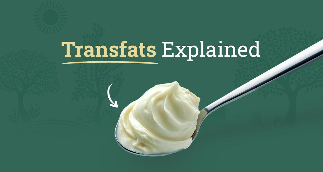 Trans fats explained with spoonful of margarine