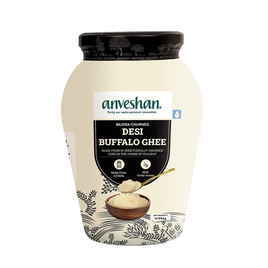 Bilona-Churned Desi Buffalo Ghee