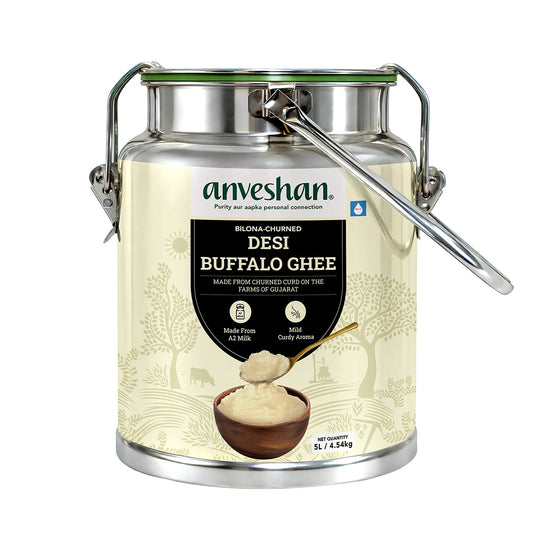 Bilona-Churned Desi Buffalo Ghee