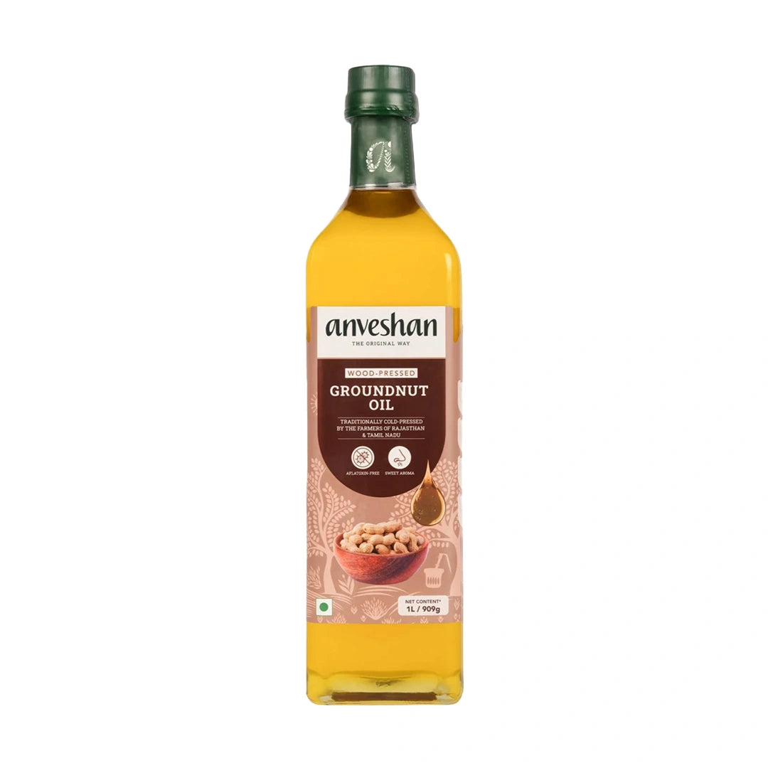Cold-Pressed Groundnut Oil