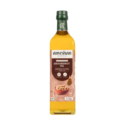Cold-Pressed Groundnut Oil