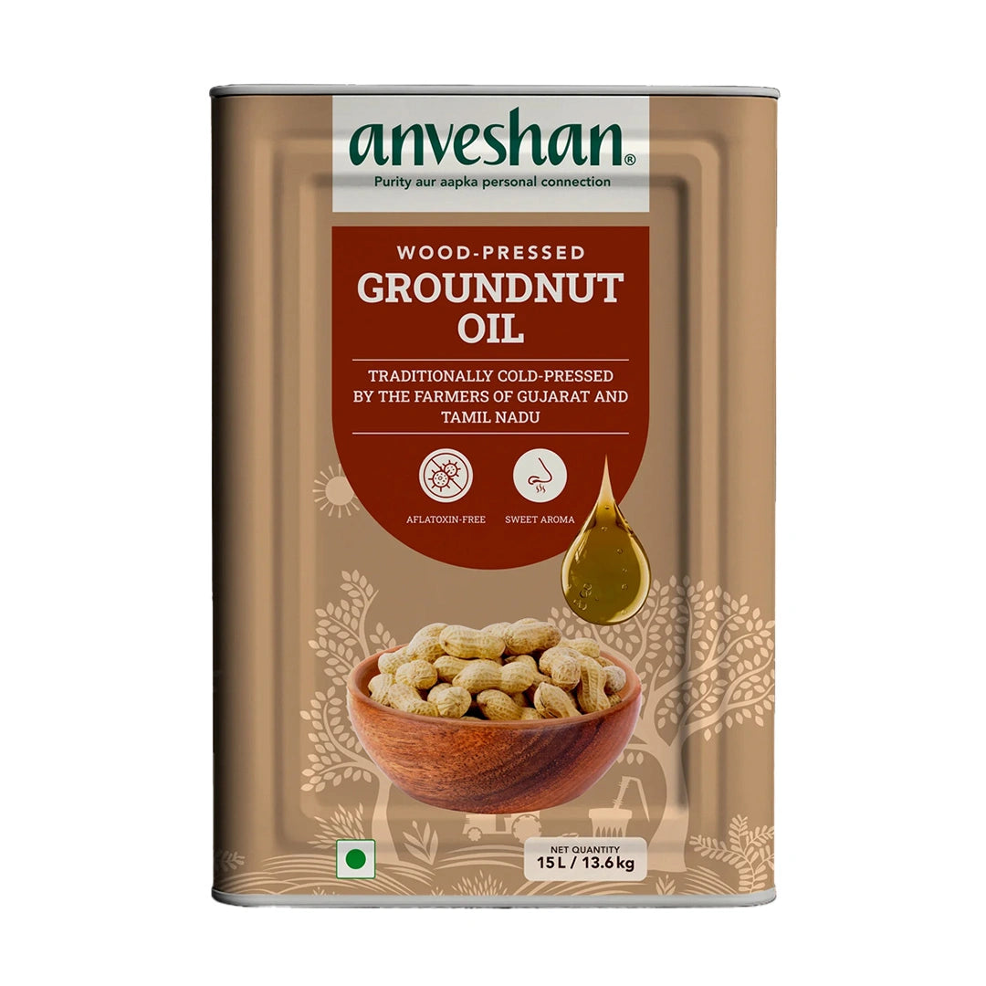 Cold-Pressed Groundnut Oil