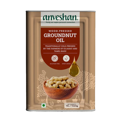 Cold-Pressed Groundnut Oil