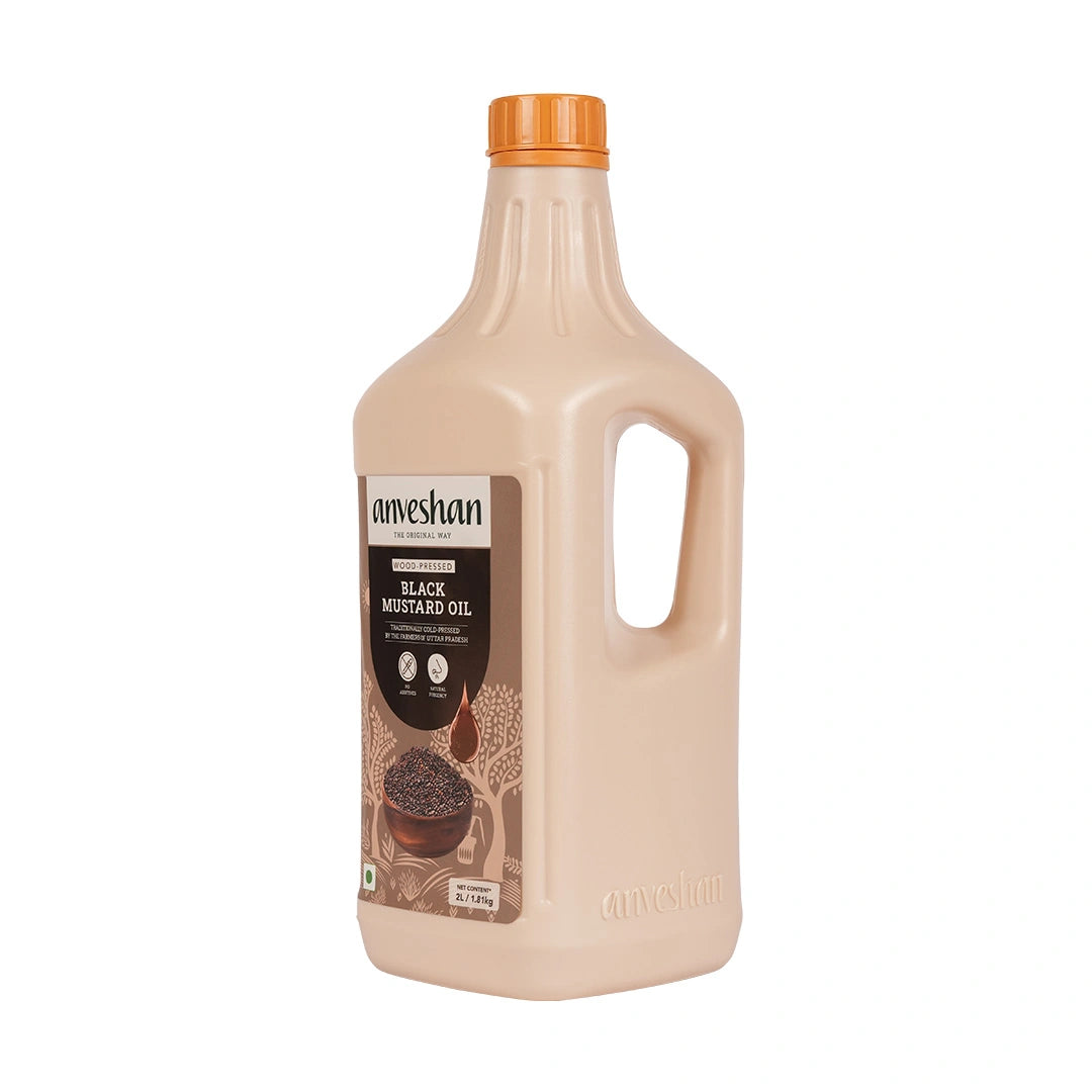 Cold-Pressed Black Mustard Oil
