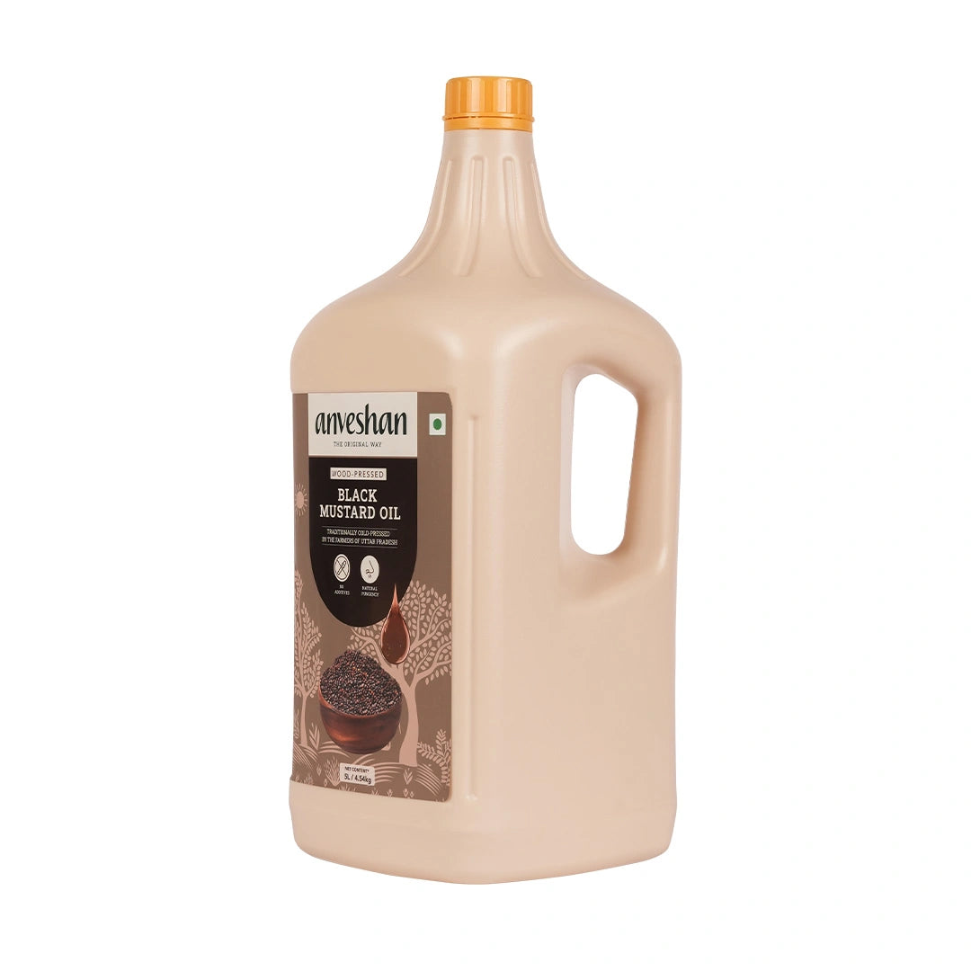 Cold-Pressed Black Mustard Oil