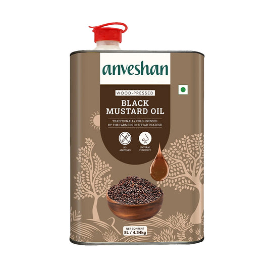 Cold-Pressed Black Mustard Oil