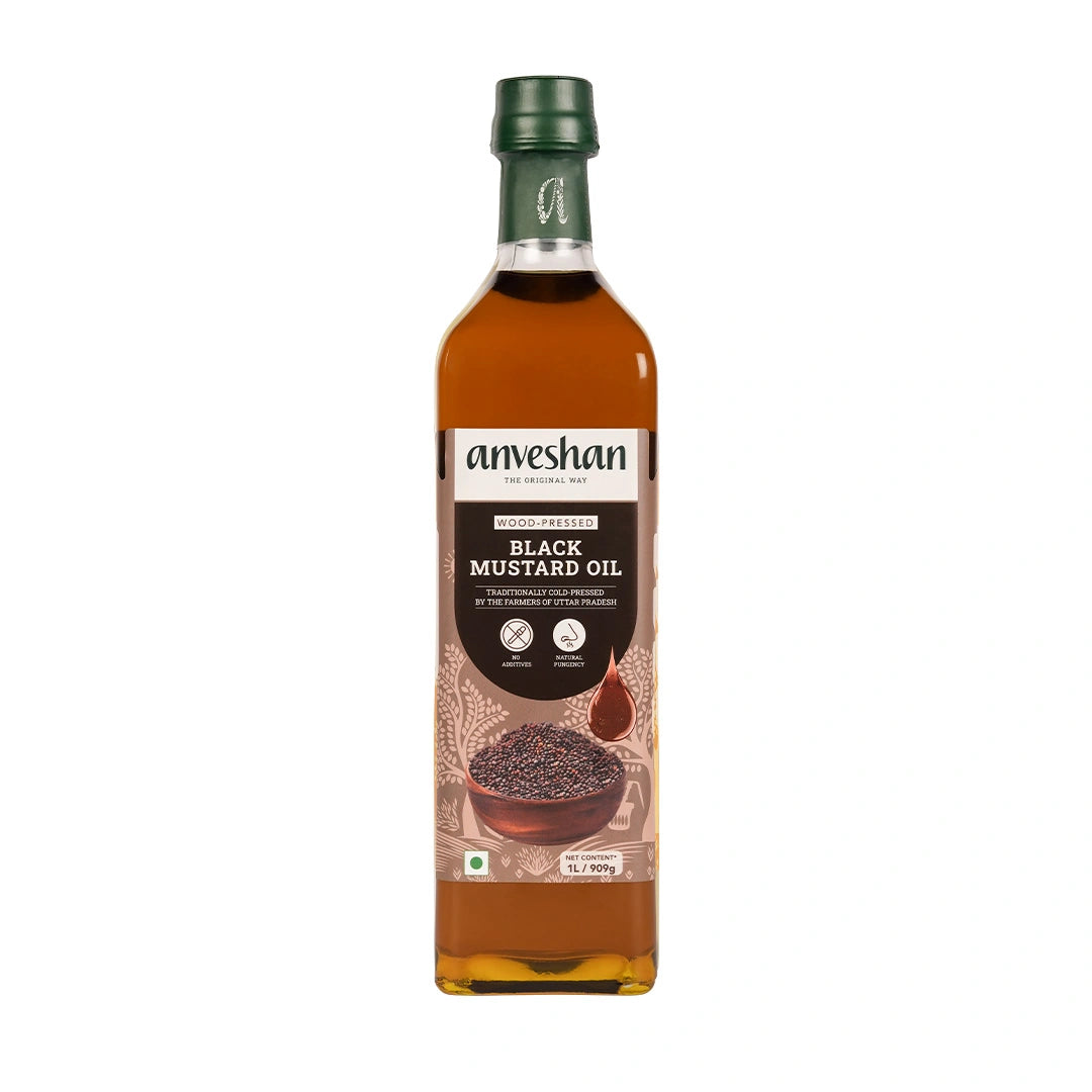 Cold-Pressed Black Mustard Oil