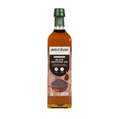 Cold-Pressed Black Mustard Oil