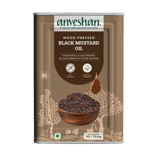 Cold-Pressed Black Mustard Oil
