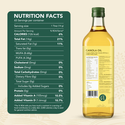 Cold-Pressed Canola Oil