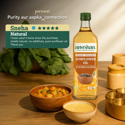 Wood-Pressed Sunflower Oil