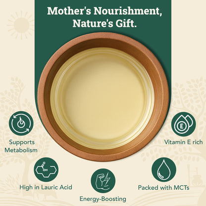 Wood-Pressed Coconut Oil