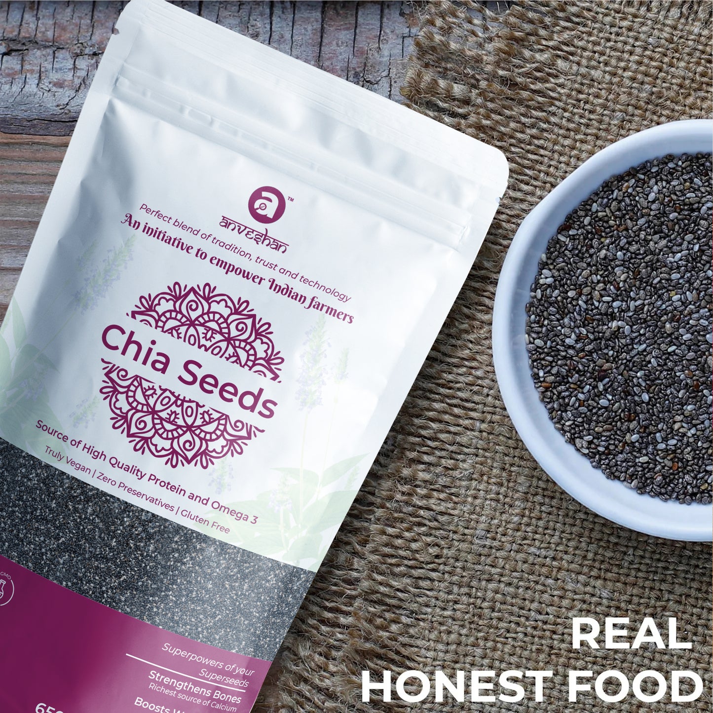 Chia and Sunflower Seeds Combo