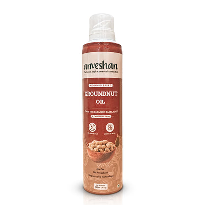 Wood-pressed Groundnut Oil- Spray Can