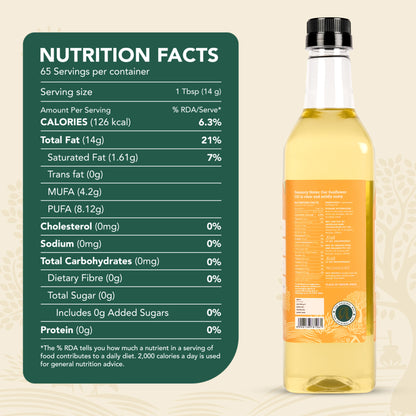 Wood-Pressed Sunflower Oil