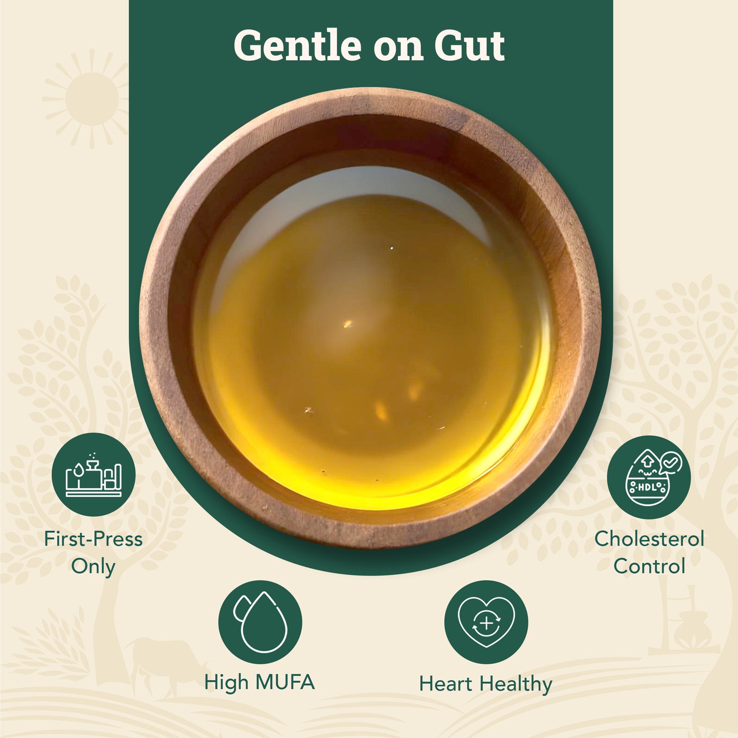Wood-pressed Groundnut Oil- Spray Can