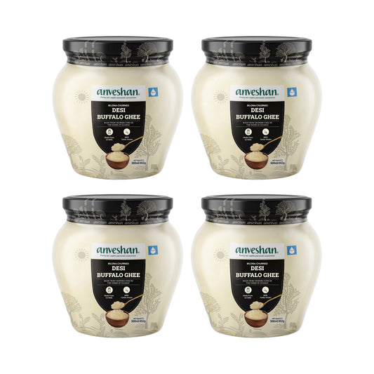 Bilona-Churned Desi Buffalo Ghee