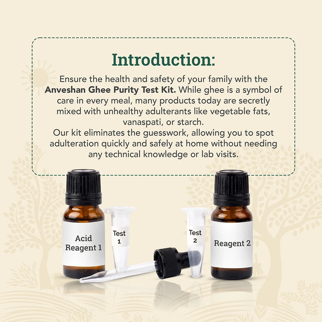 Ghee Adulteration Rapid Testing Kit