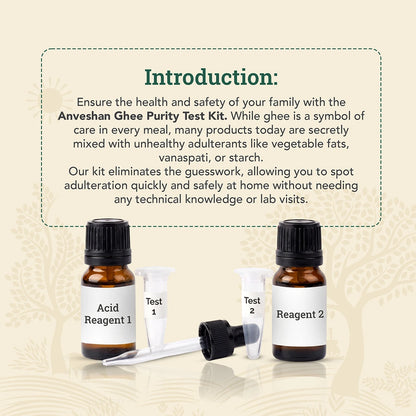 Ghee Adulteration Rapid Testing Kit
